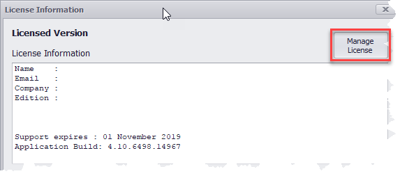 ManageLicense